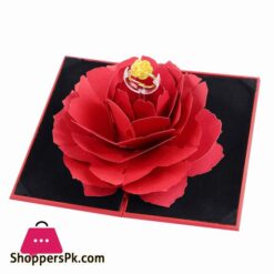 Unique Pops Up Rose Wedding Engagement Rings Box Surprise Jewelry Storage Holder Valentine'S Day Best Gift Boxes For Women Rings 12 Unique Pops Up Rose Wedding Engagement Rings Box Surprise Jewelry Storage Holder Valentines Day Best Gift Boxes For Women Ringsjewelry Packaging Display