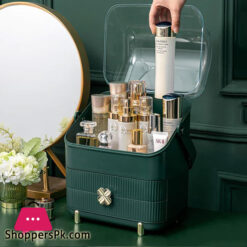 Vintage Organizer The Fortune Clover Multi-Department Makeup Organizer