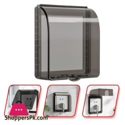 2Pcs Waterproof Wall Switch Socket Cover 86 Type Splash Proof Socket Coverelectrical Safety
