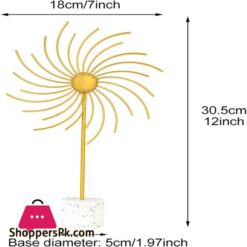 Gezichta Wind Spinnerwindmill Ornamentiron Art Windmill Ornamentmetal Wind Sculptures Spinnersdesktop Decorations Home Decorationgold Free Size