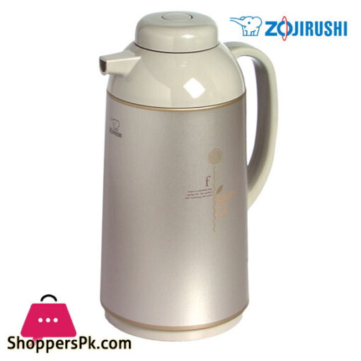 Zojirushi Glass Lined Vacuum Insulated Handy Pot 1 Liter Gold Brown AGYE-10