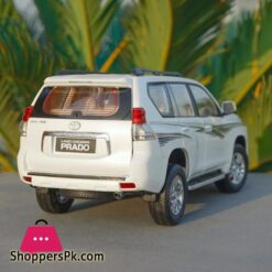 118 Toyota Land Cruiser Prado Diecast Suv Car Model Toys For Boy Gifts Collection Hobby White Green With New Original Boxdiecasts Toy Vehicles