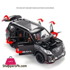 124 Nissan Patrol Alloy Car Model Diecasts Metal Toy Modified Off Road Vehicles Model Simulation Sound Light Childrens Toy Giftdiecasts Toy Vehicles
