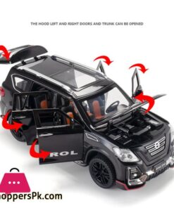 1:24 Nissan Patrol Alloy Car Model Diecasts Metal Toy Modified Off Road Vehicles Model Simulation Sound Light Childrens Toy Gift 31 124 Nissan Patrol Alloy Car Model Diecasts Metal Toy Modified Off Road Vehicles Model Simulation Sound Light Childrens Toy Giftdiecasts Toy Vehicles