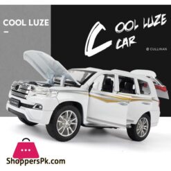 132 Toy Car Toyota Land Cruiser Prado Metal Toy Alloy Car Diecasts Toy Vehicles Car Model 6 Doors Can Opened Toys For Childrenfigurines Miniatures