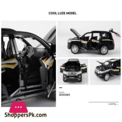 132 Toy Car Toyota Land Cruiser Prado Metal Toy Alloy Car Diecasts Toy Vehicles Car Model 6 Doors Can Opened Toys For Childrenfigurines Miniatures