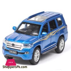 132 Toy Car Toyota Land Cruiser Prado Metal Toy Alloy Car Diecasts Toy Vehicles Car Model 6 Doors Can Opened Toys For Childrenfigurines Miniatures