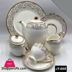 24-Pcs Fine Bone China Tea Set More N More