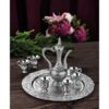 Osena Pewter Metal Paytaht Zamzam Kawa Set Silver Turkey Made - 242-K-11 1 Osena Pewter Metal Paytaht Zamzam Kawa Set Silver Turkey Made - 242-K-11