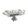 Osena Pewter Metal Rectangle Chocolate Bowl Silver Turkey Made - 267-K-K-11