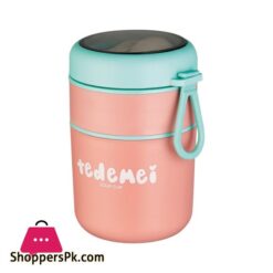316 Stainless Steel Insulated Lunch Box Barrel Double Layer Japanese Soup Cup Sealed Breakfast Cup With Lid Spoon Student