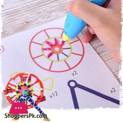 Pen Gift Toy Birthday 3D Printer Drawing DIY Christmas Creative Printing Best for Kids Low Temperature Charging Wireless3D Pens