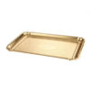 Tray 35X25Cm Gold 3P Delicia 630710