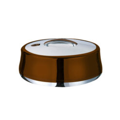 Thailand Hot Pot Round Chocolate Silver 5Liter 665CH-S