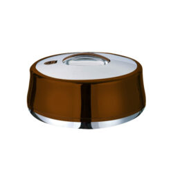 Thailand Hot Pot Round Chocolate Silver  - 6 Liter 666CH-S