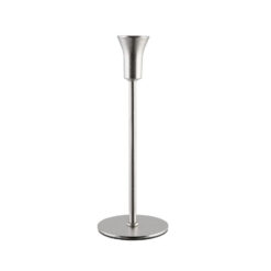 Osena Tifany Silver Modern Decor Candle Holders Metal Tall Candlestick Luxury Decor 24CM -  96-330-2-K-22