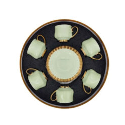 Angela Greeno Ceramic Tea Cup And Saucer Set Of 6 - Mg209