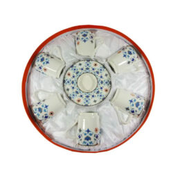 Angela Royal Ceramic Tea Cup And Saucer Set Of 6 - Mg21