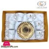 Angela Gold Finch Cup And Saucer Set 6 - Pcs Set - Brd250