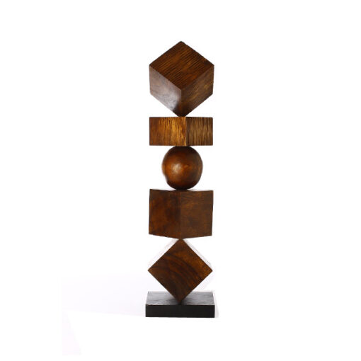 BILLI Wooden Sculpture 6pc-ctn BD351