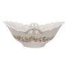 Angela Ceramic Oval Serving Bowl Flower - Brd199