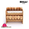Billi Spice Rack with Bottle Thailand Made - GW216