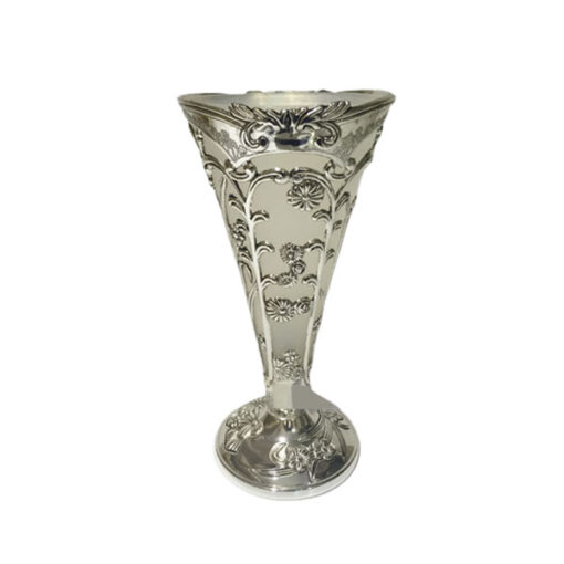 Orchid Pewter Metal Vintage Home Decoration Metal Vase (S) - CD5015