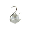 Orchid Swan Silver Plated Sugar Pot (S) - Cd5048