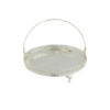 Orchid Silver Plated Round Basket - Cd5516