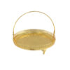 Orchid Gold Plated Round Basket - Cd5517