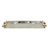 Orchid Silver Plated Long Tray (Silver) - Cd6149
