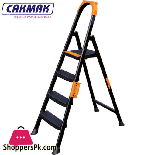 Cakmak Anka Plus 3+1 Metal Step Ladder Turkey Made