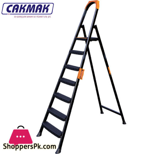 Cakmak Anka Plus 6+1 Metal Step Ladder Turkey Made