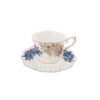 Angela Bone China Cup Saucer 6 Pcs Set - Dip01