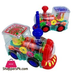 Electric Universal Gear Train Toy Set With Light And Music Electric Train Toy Children Boys And Girls Birthday Toy Gifts