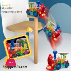 Electric Universal Gear Train Toy Set With Light And Music Electric Train Toy Children Boys And Girls Birthday Toy Gifts