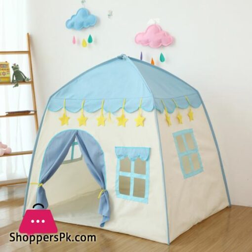 Folding Kids Tent Baby Play House Large Room Flowers Blossoming Tipi Indoor Outdoor Tent Best Birthday Gift Pink Big TeepeeToy Tents
