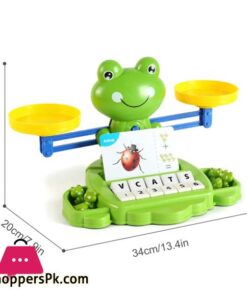 Frog Balance Math Toy Kids Learning Counting Educational Balance Scale Toy Interactive Math Counting Toy For Boys Girls Gift 41 Frog Balance Math Toy Kids Learning Counting Educational Balance Scale Toy Interactive Math Counting Toy For Boys Girls Giftmath Toys