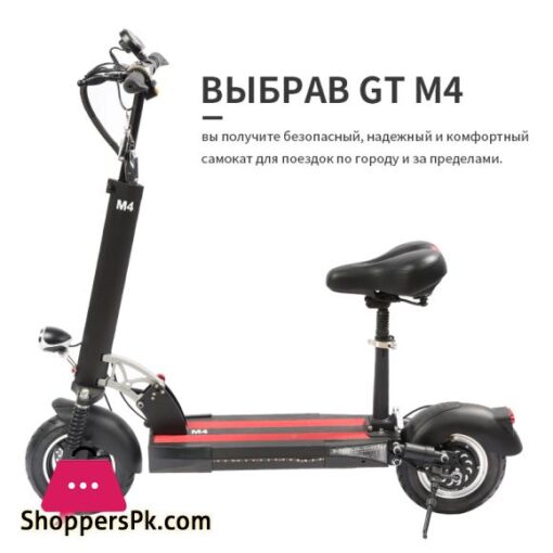 Elektrosamokat GT M4 Pro for City and offroad adult electric Scooter Samokat Adult 48V 500W Strong powerful IP66Kick ScootersFoot Scooters
