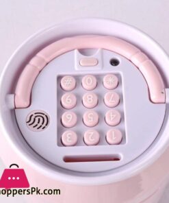 Intelligent Fingerprint Atm Unlock Bank Cartoon Password Coin Saving Smart Portable Music Automatic Roll Money Box