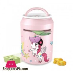 Intelligent Fingerprint Atm Unlock Bank Cartoon Password Coin Saving Smart Portable Music Automatic Roll Money Box