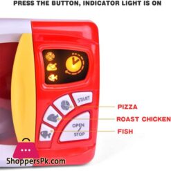 Fun Little Toys Kids Kitchen Play Set Pretend Play Set With Toy Microwave For Kids Play Food Dishes And Accessories