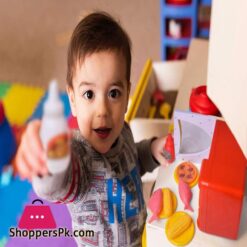 Fun Little Toys Kids Kitchen Play Set Pretend Play Set With Toy Microwave For Kids Play Food Dishes And Accessories