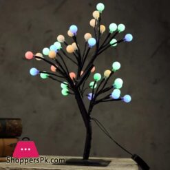 Luminarias 157In Led Cherry Blossom Ball Tree Light Table Lamp Night Light Home Bedroom Wedding Christmas Indoor Decorationtree Light