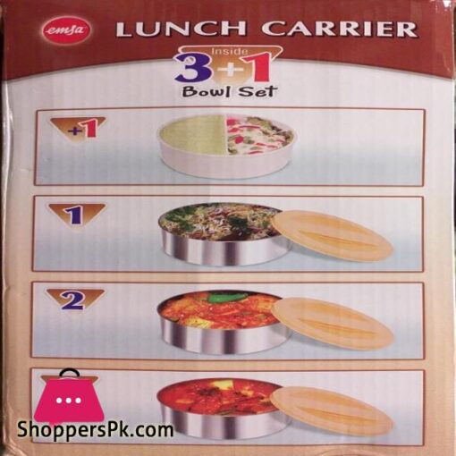 Lunch Carrier Meal Box Lunch Box Food Container Stainless Steel Bowl For Picnic Office use