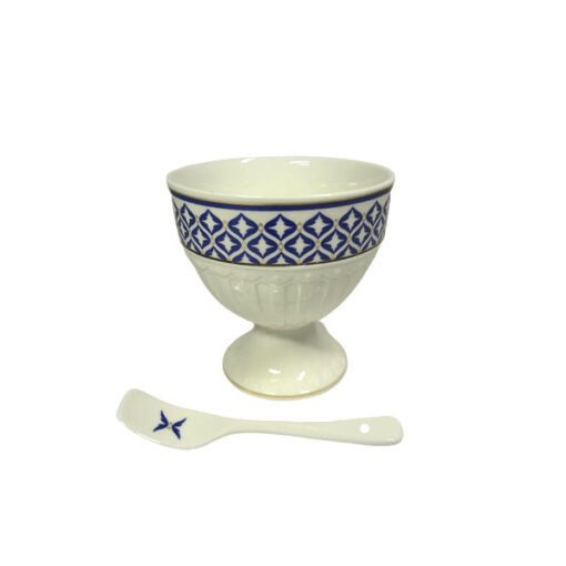 ANGELA Ceramic Ice Cream Set With Spoon Set of 6 - MG112