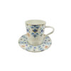 Angela Royal Classic Ceramic Tea Cup And Saucer Set Of 6 - Mg23