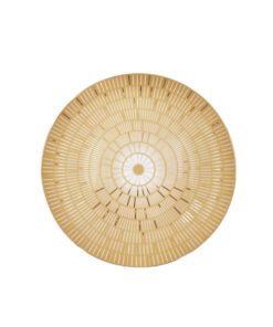 8″ Plate Gold Design ANGELA MK167