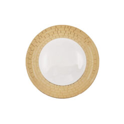 10.5″ Plate Gold Design ANGELA MK169