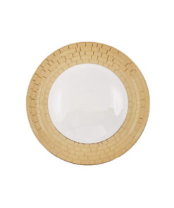 10.5″ Plate Gold Design ANGELA MK169